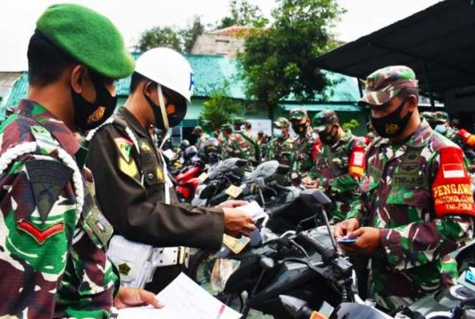 Subdenpom IV/3-2 Pati di Kodim 0716/Demak, Cek Kondisi Fisik dan Surat Kelengkapan