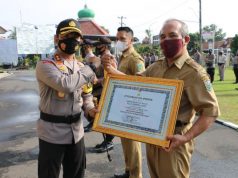Bangun Posko PPKM, 2 Lurah Dapat Penghargaan Kapolres Kebumen