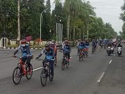 Tingkatkan Imunitas, Dandim Magelang Gowes Bersama Anggota
