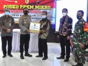 Bantuan Kapolda untuk PPKM Mikro Diserahkan oleh Kapolres Wonogiri