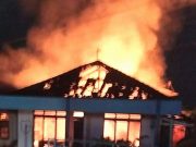 Di Baturetno Wonogiri, Nyala Lilin Membakar Ludes Dua Rumah Beserta Seluruh Isinya