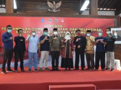 Syukuran, Arif Sugiyanto Undang Brimob Kutoarjo dan Tokoh Masyarakat