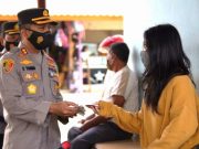 Lho, Tidak Bermasker Malah Diberi Pembagian Secara Cuma-cuma