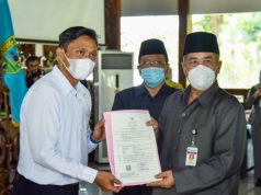 Ini Pesan Bupati Yazid Mahfudz kepada 169 P3K yang Terima SK Pengangkatan