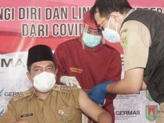 Bupati Magelang Laksanakan Vaksinasi Covid-19 Tahap Kedua