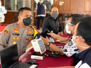 Vaksinasi Tahap II Diawali dari Pendapa Kabupaten Wonogiri