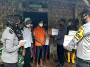Kapolres Batang Bagikan Sembako di Dusun Terpencil