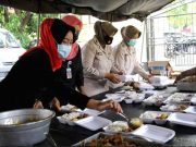 Pemkab Brebes bersama TNI-Polri Dirikan Dapur Umum untuk Penderita Covid-19