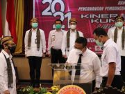 Kabadiklat Hukum dan HAM Jateng Hadiri Deklarasi Janji Kinerja Tahun 2021