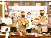 Tiga Pelaku Pencurian Pulsa dan Voucher Game PT. Telkomsel Ditangkap