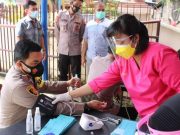 Sebagian Personel Polres Grobogan Sudah Disuntik Vaksin Covid-19