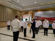 Bambang Raya Lantik Pengurus Forki Grobogan, Jateng Targetkan Raih Lima Emas di PON XX