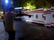 Ganjar Cek Penyebab Banjir di Kompleks Kantor Gubernur