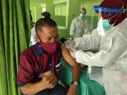 Jaga Imunitas Tubuh, Puluhan Wartawan Blora Mengikuti Vaksinasi
