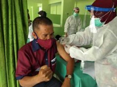 Jaga Imunitas Tubuh, Puluhan Wartawan Blora Mengikuti Vaksinasi