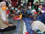 Ganjar Tegur Wakil Wali Kota Pekalongan, Tempat Pengungsian Tanpa Sekat