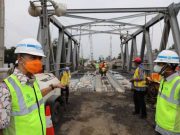 Dikebut 24 Jam Nonstop, Jembatan Rembun Ditarget Selesai Akhir Februari