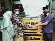 Ponpes di Bandongan dan Temanggung Terima Bantuan Sebuah Minibus dari Kemenhub
