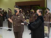 Kajati Jateng Lantik 19 Kajari, Kordinator dan Kabag TU di Jajarannya