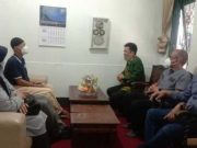 Afif Nurhidayat Lapor ke Ketua RT 06 dan RW 15 Kampung Lingkungan Pendapa Bupati Wonosobo