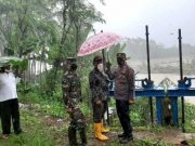 Antisipasi Banjir, Kapolsek Gringsing Pantau Kalikuto