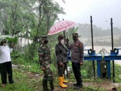 Antisipasi Banjir, Kapolsek Gringsing Pantau Kalikuto