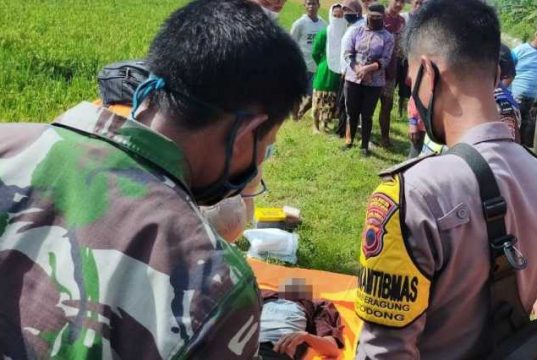 Pesepeda Onthel Ditemukan Tewas di Tepi Sawah