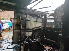 Tangki Solar Meledak, Gudang Kerupuk di Terban Terbakar