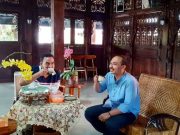 Bupati Blora dan Ngawi Ngopi Bareng di Perbatasan Mantapkan Konsep Ruas Jalan Randublatung – Getas – Banjarejo