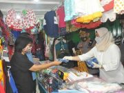 Blusukan Pasar, PIRA Jateng Gelar Baksos Pandemi bersama TNI dan Polri
