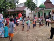 Banser Berikan Trauma Healing pada Anak Korban Banjir Kudus
