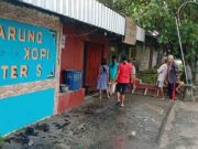 Korsleting Listrik, Sebuah Warung Kopi di Toroh Nyaris Ludes Terbakar