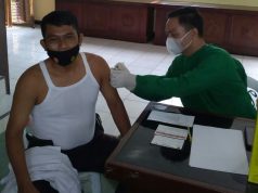 144 Personel Polres Kabupaten Magelang Divaksin Covid-19