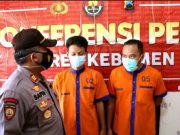 Dua Penipu HP Mahal Bermodus COD-an Diringkus Polres Kebumen