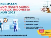 KY RI Kembali Buka Seleksi Calon Hakim Agung 2021