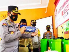 Kabid Humas Polda Jateng Kunjungi Pasien Covid-19 di Batang