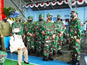 Panglima TNI Tinjau Vaksinasi Covid–19 TNI di Lanud Adisucipto