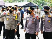 Kapolri Tinjau Pelaksanaan Vaksinasi Covid-19 Tahap II di Polda Jabar