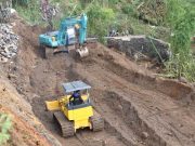 Terjunkan Dua Alat Berat, Pembangunan Jalan Program TMMD Terus Dikebut