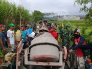 Panas dan Hujan Tak Jadi Halangan Bagi Warga untuk Sukseskan TMMD di Magelang