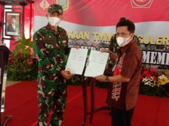 TMMD Reguler 110 Kodim 0707/Wonosobo Buka Akses Jalan Dua Desa, Tingkatkan Ekonomi Warga Sekitarnya