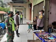 Aparat Gabungan TNI-Polri Blora Serukan Prokes di Pusat Keramaian