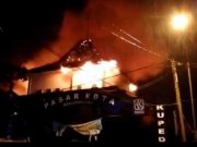 Tiga Unit Damkar Disiagakan di Lokasi Kebakaran Pasar Banjarnegara
