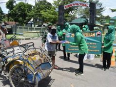 Peringati HUT Ke 75, Persit Kodim Tegal Gelar Bakti Sosial
