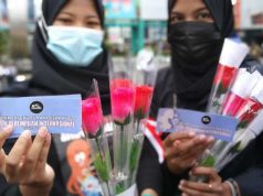 Puluhan Mahasiswa Kudus Gelar Aksi Peringatan Hari Perempuan Sedunia