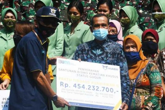 Wujud Perhatian Pemerintah RI Kepada Keluarga Prajurit Yang Gugur di Medan Operasi
