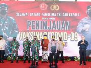 Persiapan Pengamanan Idul Fitri, TNI-Polri di Suntik Vaksin Covid 19
