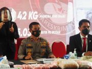 Bareskrim dan Bea Cukai Menggagalkan Peredaran 42,3 Kg Sabu dan 85 Ribu Ekstasi