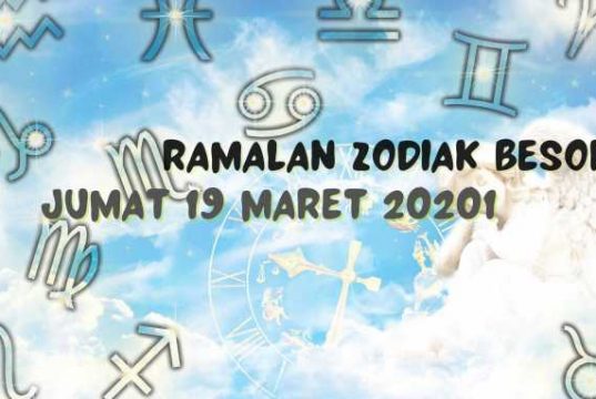 Ramalan Zodiak Besok Jumat 19 Maret 2021, Capricon Berusaha Ikhlas, Scorpio Menikmati Bahagia