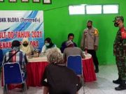 TNI Polri Awasi Pembagian BLT Dana Desa di Blora